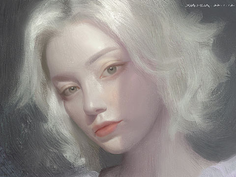 板繪頭像（個(gè)人主頁-ZNTc2NDcyMzY=） - 商業(yè)插畫 - 站酷設(shè)計(jì)師蝦滑瞎畫原創(chuàng)素材 - 站酷ZCOOL