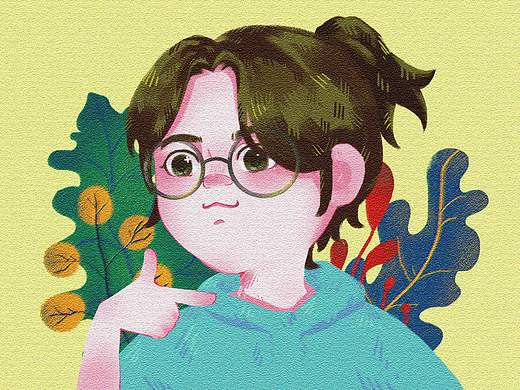 生日賀圖（個(gè)人主頁-ZNTU4NTI0MTI=） - 兒童插畫 - 站酷設(shè)計(jì)師回回圈原創(chuàng)素材 - 站酷ZCOOL