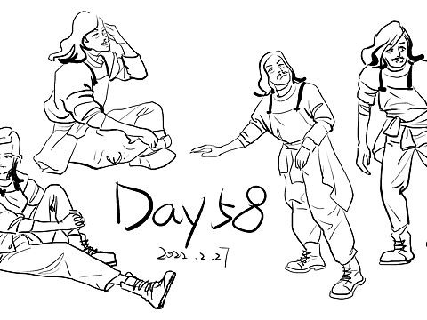 #速写60天挑战赛#