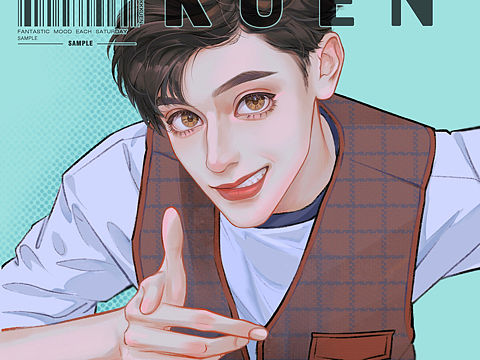 男生插畫（個人主頁-ZNTc0NTkyOTY=） - 創(chuàng)作習(xí)作 - 站酷設(shè)計(jì)師KuenYang原創(chuàng)素材 - 站酷ZCOOL