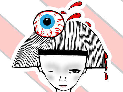 【日常练习】BAD GIRL原创壁纸（个人主页-ZMzkyMTg0MjQ=） - 艺术插画 - 站酷设计师刘斯文原创素材 - 站酷ZCOOL