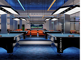 台球室效果设计