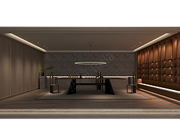 湖州展厅_初·禅茶柜