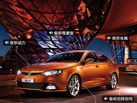 H5页面-MG6汽车