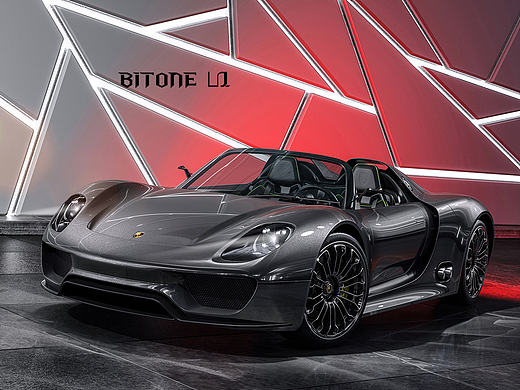 Porsche 918 Spyder Concept  CGI