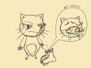 一只报复的猫（个人主页-ZNzQ5MDAzNg==） - 创作习作 - 站酷设计师MT_DAISY原创素材 - 站酷ZCOOL