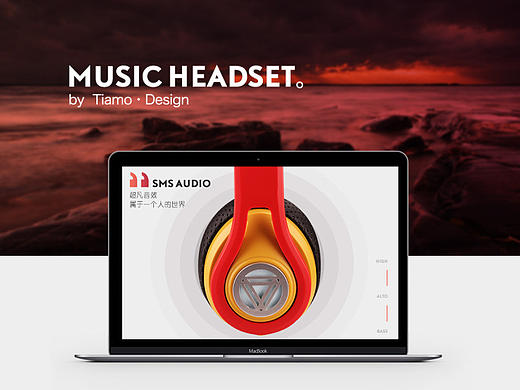 耳机详情页 套头耳机详情页