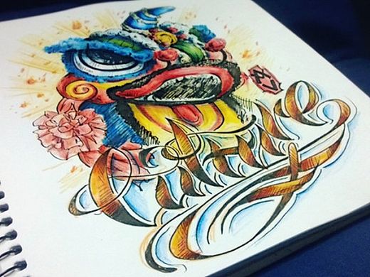 近期(WestCost Tattoo)纹身字体小合集