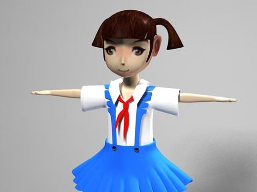 小女孩