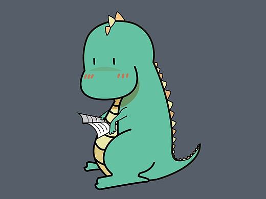 一只小恐龙