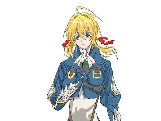 紫罗兰永恒花园女主角（个人主页-ZNDgyMjA3NjQ=） - 单幅漫画 - 站酷设计师庆州浪子原创素材 - 站酷ZCOOL