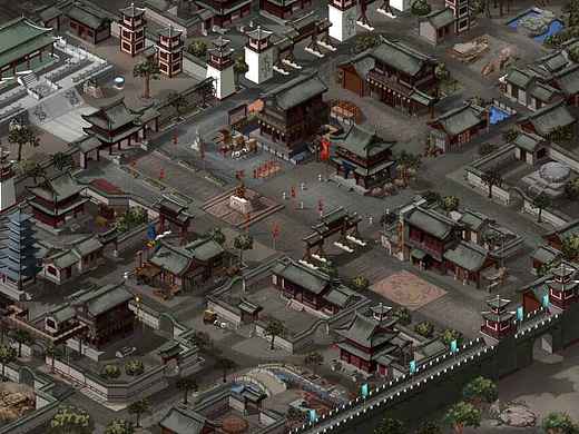 游戏地图，画了22天