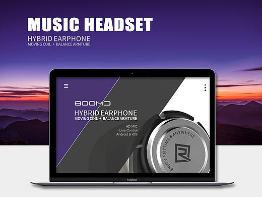 REMAX800MD耳機(jī)部分產(chǎn)品詳情頁(yè)改版（個(gè)人主頁(yè)-ZMjEwODkzMzY=） - 運(yùn)營(yíng)設(shè)計(jì) - 站酷設(shè)計(jì)師木子M0on原創(chuàng)素材 - 站酷ZCOOL