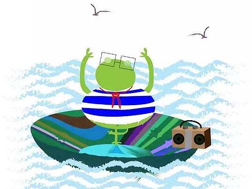 青旅（個人主頁-ZMTczNTMyMzI=） - 兒童插畫 - 站酷設計師墨池一荷原創(chuàng)素材 - 站酷ZCOOL