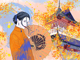 秋风落叶