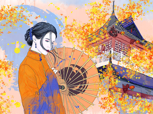 秋风落叶（个人主页-ZNDI0MzAwNDQ=） - 其他 - 站酷设计师Z82786598原创素材 - 站酷ZCOOL