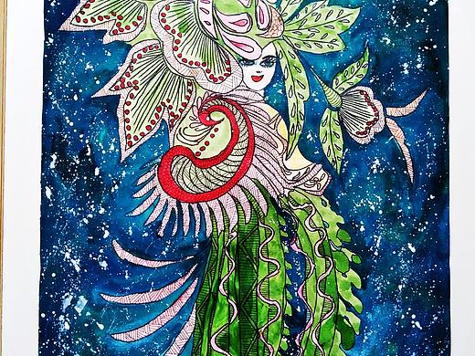 亂涂亂畫（個人主頁-ZMzQyNDExMjQ=） - 藝術(shù)插畫 - 站酷設(shè)計師田蘭蘭田原創(chuàng)素材 - 站酷ZCOOL