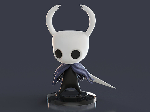 3D建模-空洞騎士（個人主頁-ZNjI1NTg4NzY=） - 人物/生物 - 站酷設計師庫羅迪亞原創(chuàng)素材 - 站酷ZCOOL