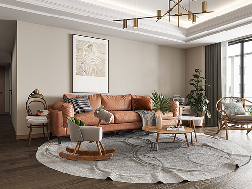 北欧风百搭配色，可以营造暖暖的氛围