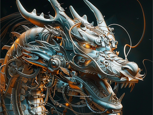 有龙则灵之机械龙