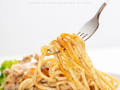 美食摄影：意大利面