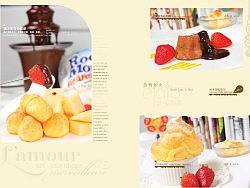 甜品店的菜单