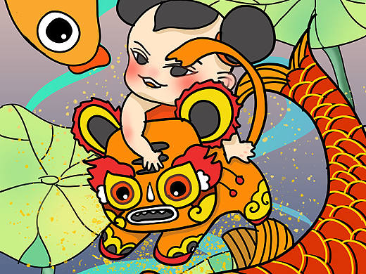 年年有余（個人主頁-ZNTc2Mjg3OTY=） - 創(chuàng)作習作 - 站酷設(shè)計師波犖兒原創(chuàng)素材 - 站酷ZCOOL