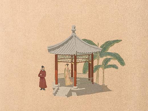 古风馨园插画系列