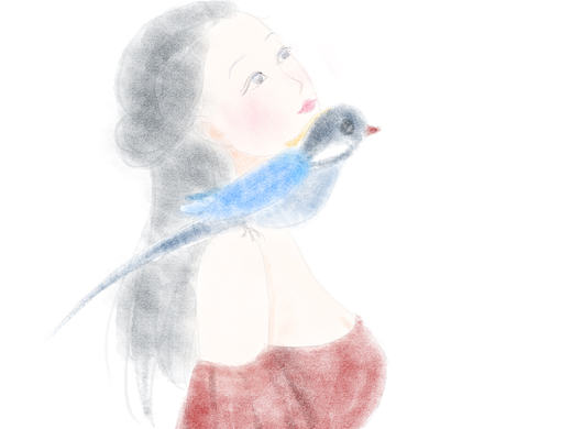 几张16末17年1月的小插画练习
