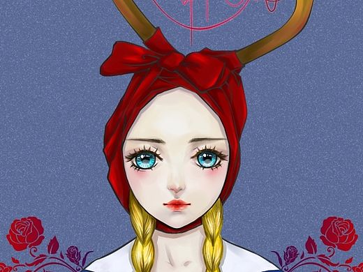 小鹿與玫瑰（個人主頁-ZMTMzNDQ3Njg=） - 創(chuàng)作習作 - 站酷設計師醉鯉挑燈原創(chuàng)素材 - 站酷ZCOOL