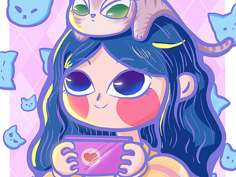 插画练习/头像绘制