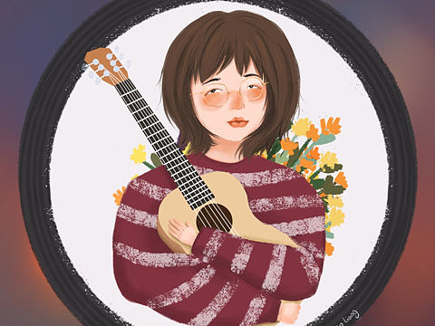 給大芳的畫（個人主頁-ZNDU0MzA3NzI=） - 商業(yè)插畫 - 站酷設(shè)計師貓糧maoliang原創(chuàng)素材 - 站酷ZCOOL