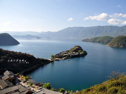 泸沽湖之美