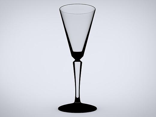 钻石腰 红酒杯