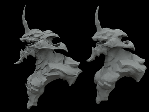 houdini 岩石包裹过程测试