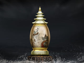 知己酒 蛇年纪念包装 酒坛设计