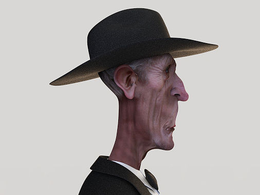 练习作品—杀手小老头