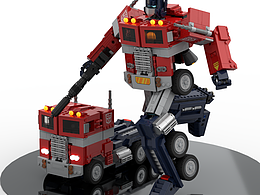 studio拼樂高10302變形金剛擎天柱