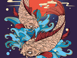 浮世绘插画