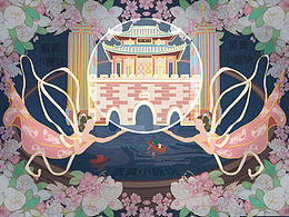 中秋佳节 花好月圆夜 台儿庄古城