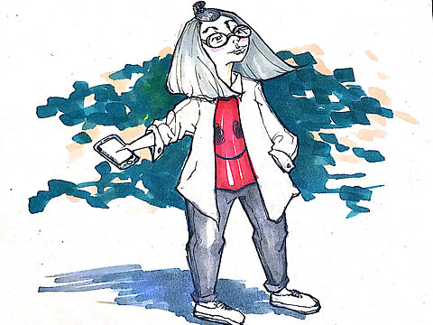 做的一个自己形象的设计