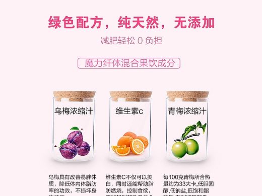微信减肥饮品详情页设计2015.04.28