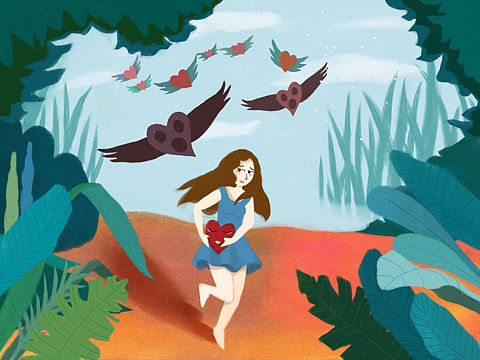 逃離與背叛（個(gè)人主頁(yè)-ZMjQ5OTAzOTI=） - 創(chuàng)作習(xí)作 - 站酷設(shè)計(jì)師余音微微原創(chuàng)素材 - 站酷ZCOOL