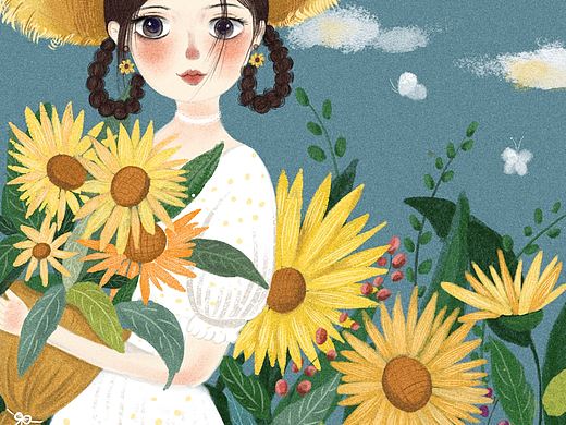 向日葵女孩