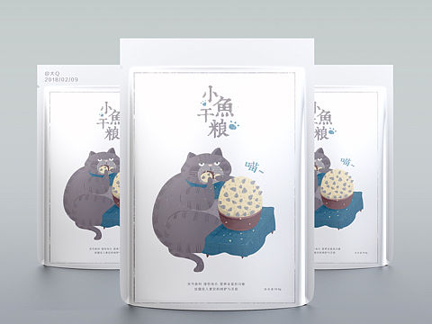 猫粮包装
