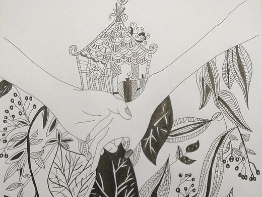 手牽手 大步向前走（個(gè)人主頁-ZMjEwMzM0Njg=） - 創(chuàng)作習(xí)作 - 站酷設(shè)計(jì)師侯小樣原創(chuàng)素材 - 站酷ZCOOL