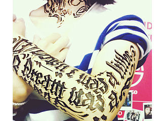 BodyBombing人体涂鸦