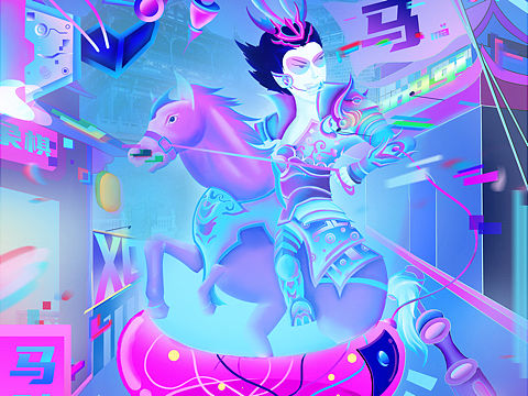 中國象棋系列插畫（個(gè)人主頁-ZNDU3ODk5OTY=） - 藝術(shù)插畫 - 站酷設(shè)計(jì)師JION炯原創(chuàng)素材 - 站酷ZCOOL