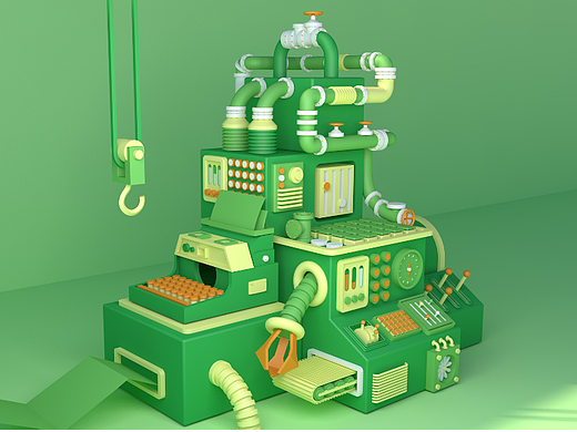 C4D（个人主页-ZNjUxMTc3ODA=） - 场景 - 站酷设计师理想五颗冰原创素材 - 站酷ZCOOL