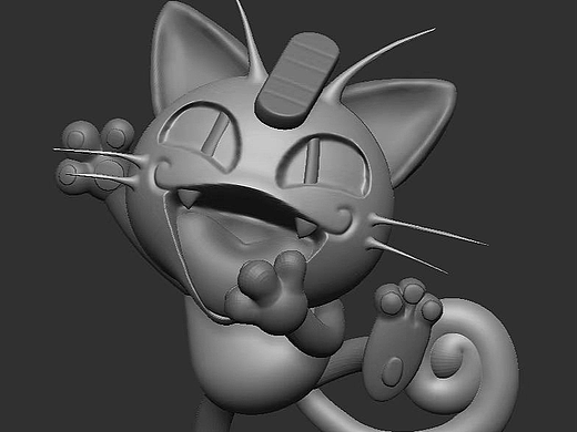 zbrush 捏了一套宝可梦